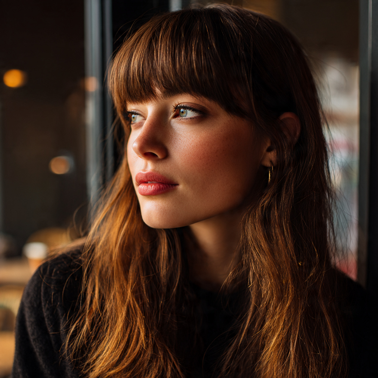 a chic woman in her late 20s