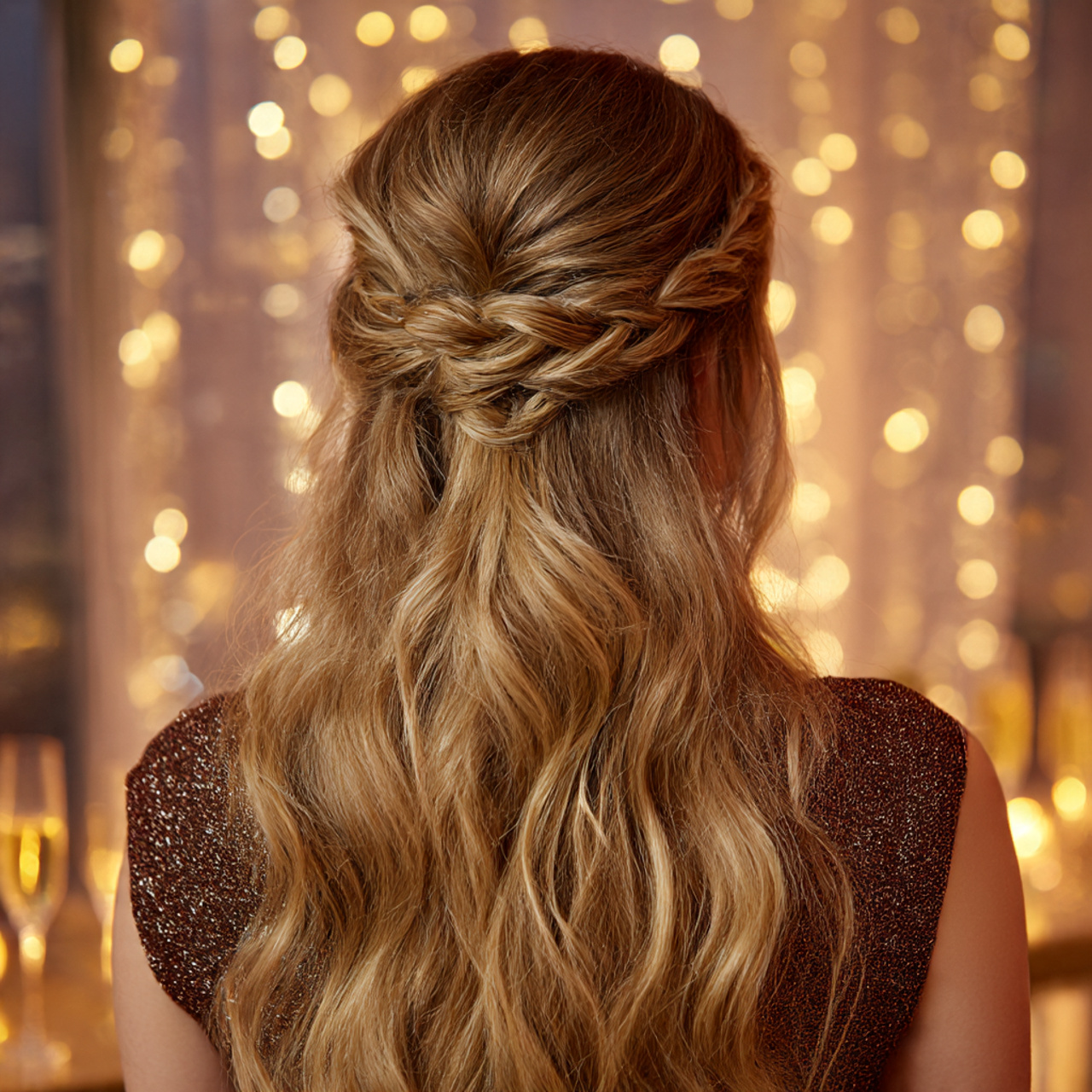 a close up of a woman wearing a