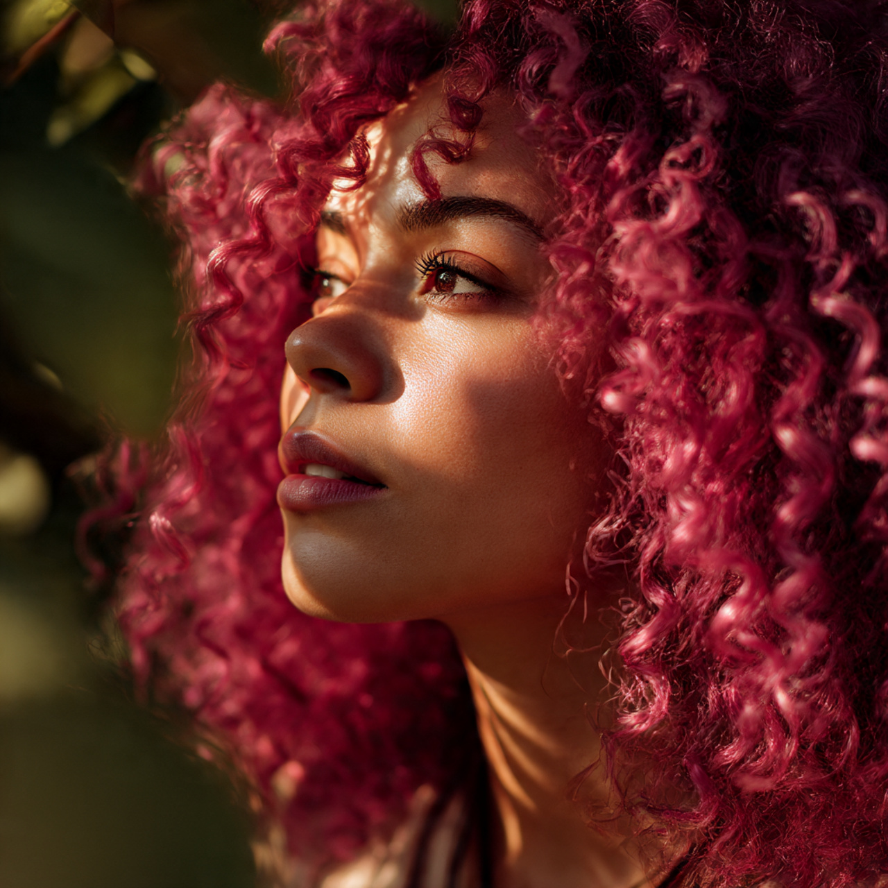 32 Ultimate Pink Hair Color Inspiration for Every Personality 11 a close up of a woman with naturally