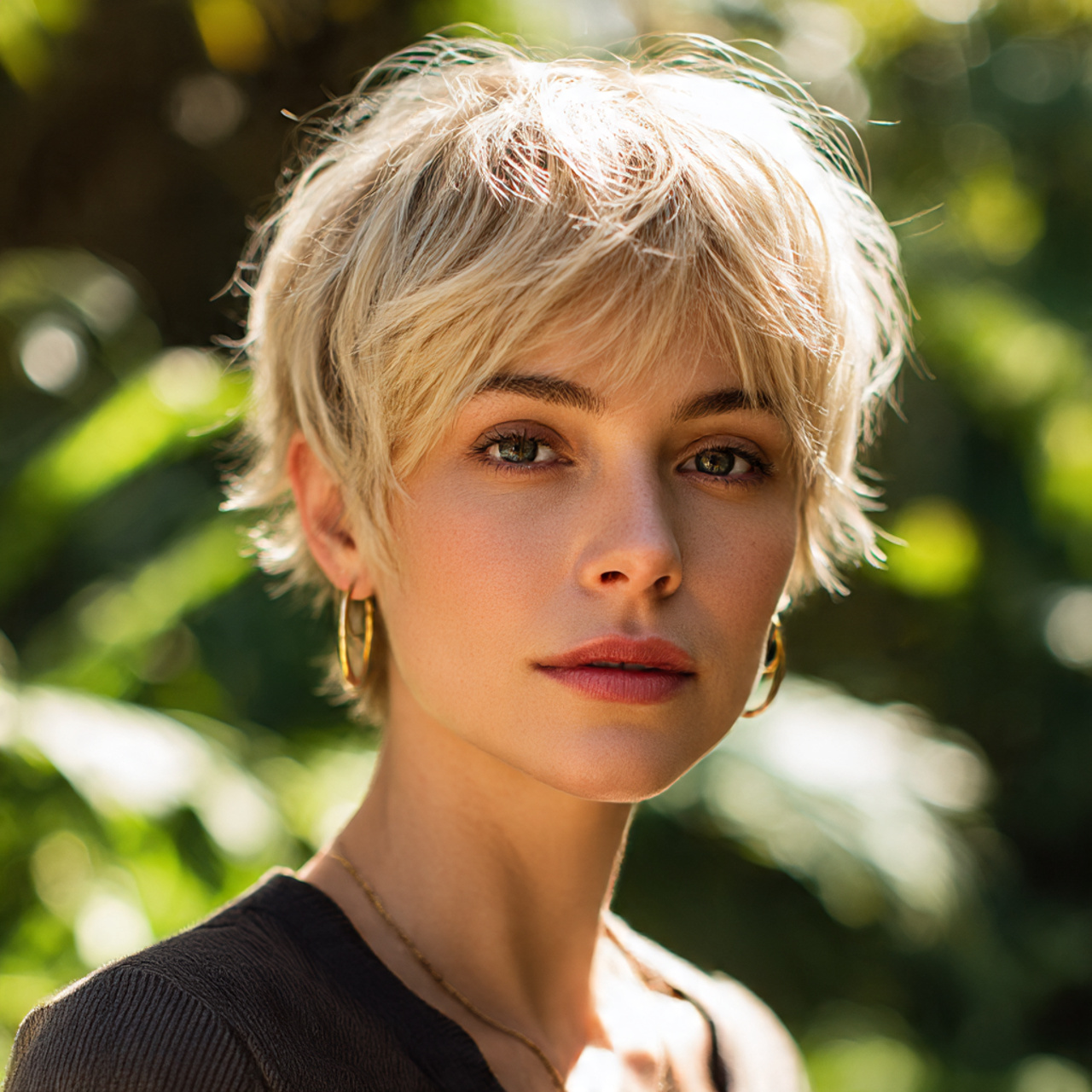 20 Short Shaggy Hair Ideas for Volume and Texture You’ll Love 4 a close up portrait of a woman with 5