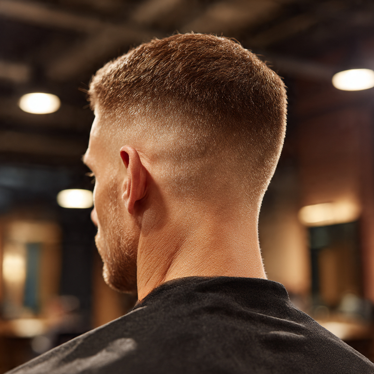 a confident caucasian male in his early