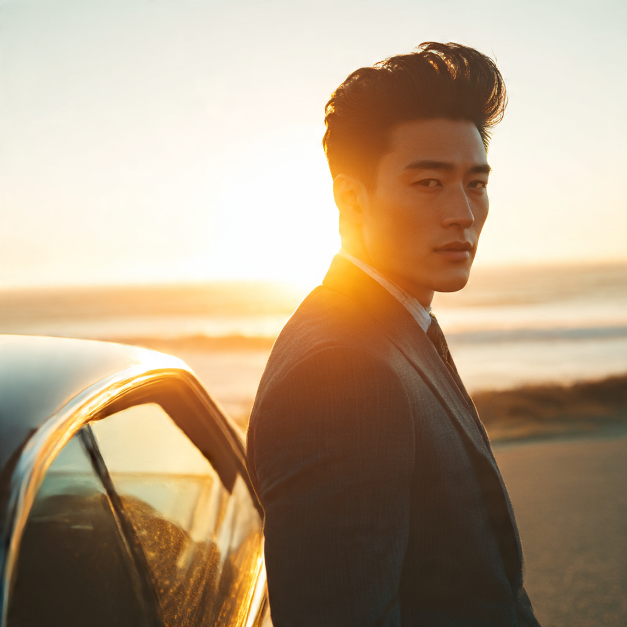 Trendy 30 Korean Hairstyles for Men Ideas to Elevate Your Style 20 a confident korean man with a tall