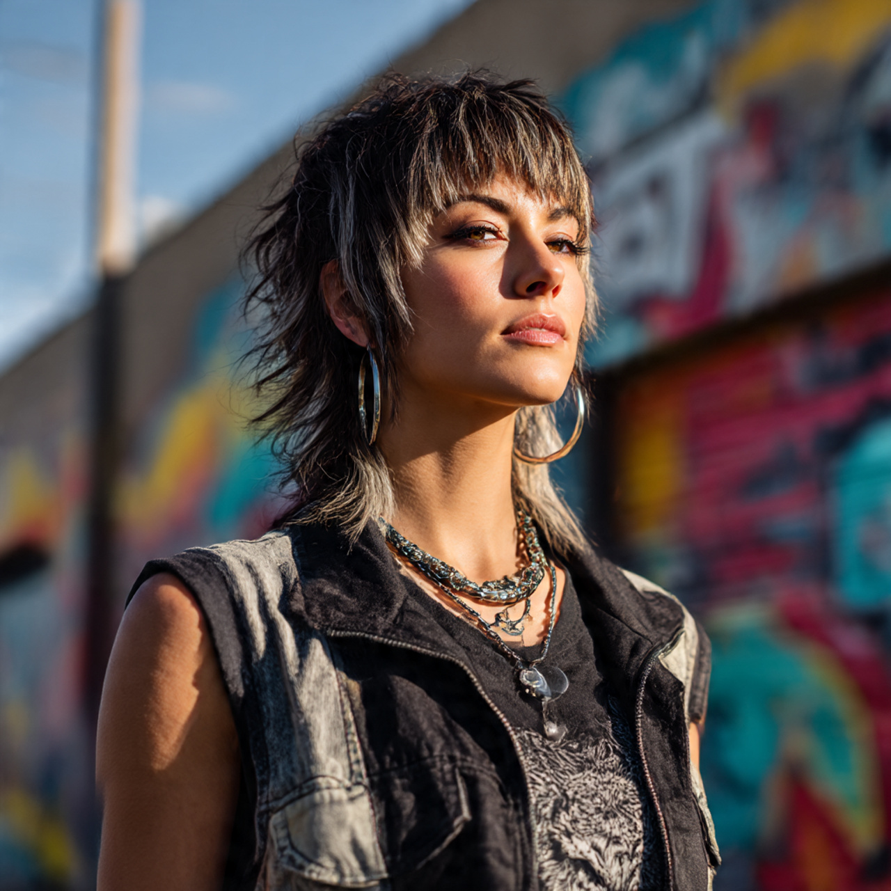 a confident woman with a disconnected length