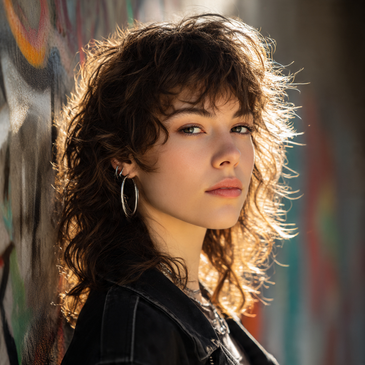 a confident young woman with a modern