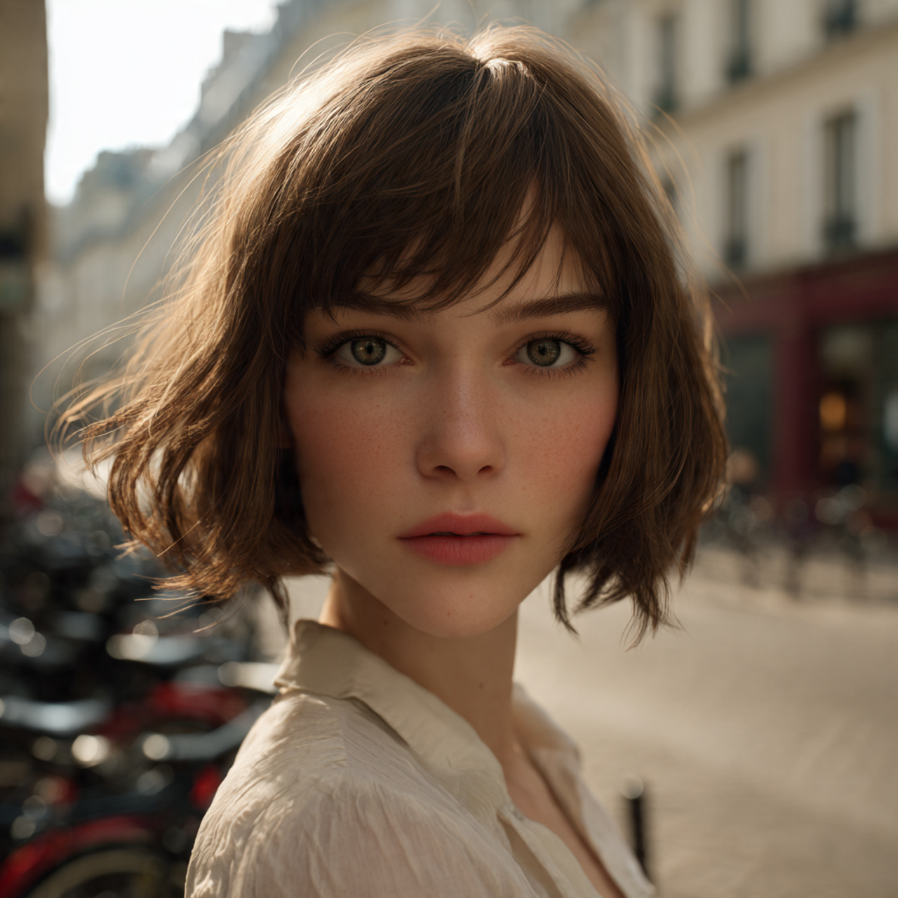 a different realistic model with a soft