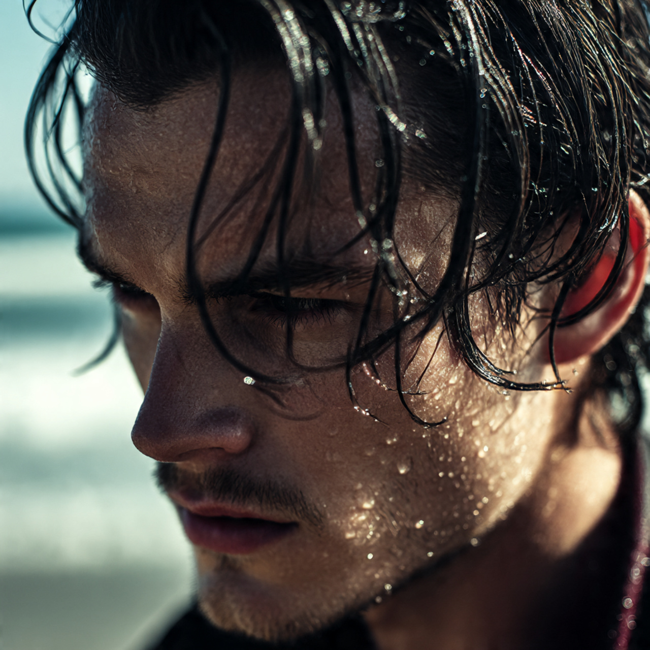 20 Modern Wolf Cut Men Ideas to Upgrade Your Style 9 a dramatic ultra realistic image of a european