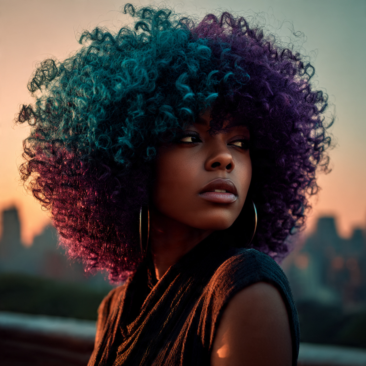 a highly realistic photograph of an african