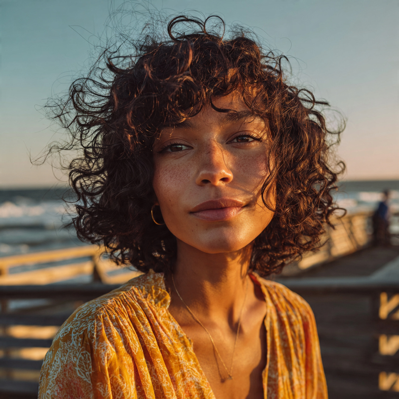 a highly realistic portrait of a woman 1 1