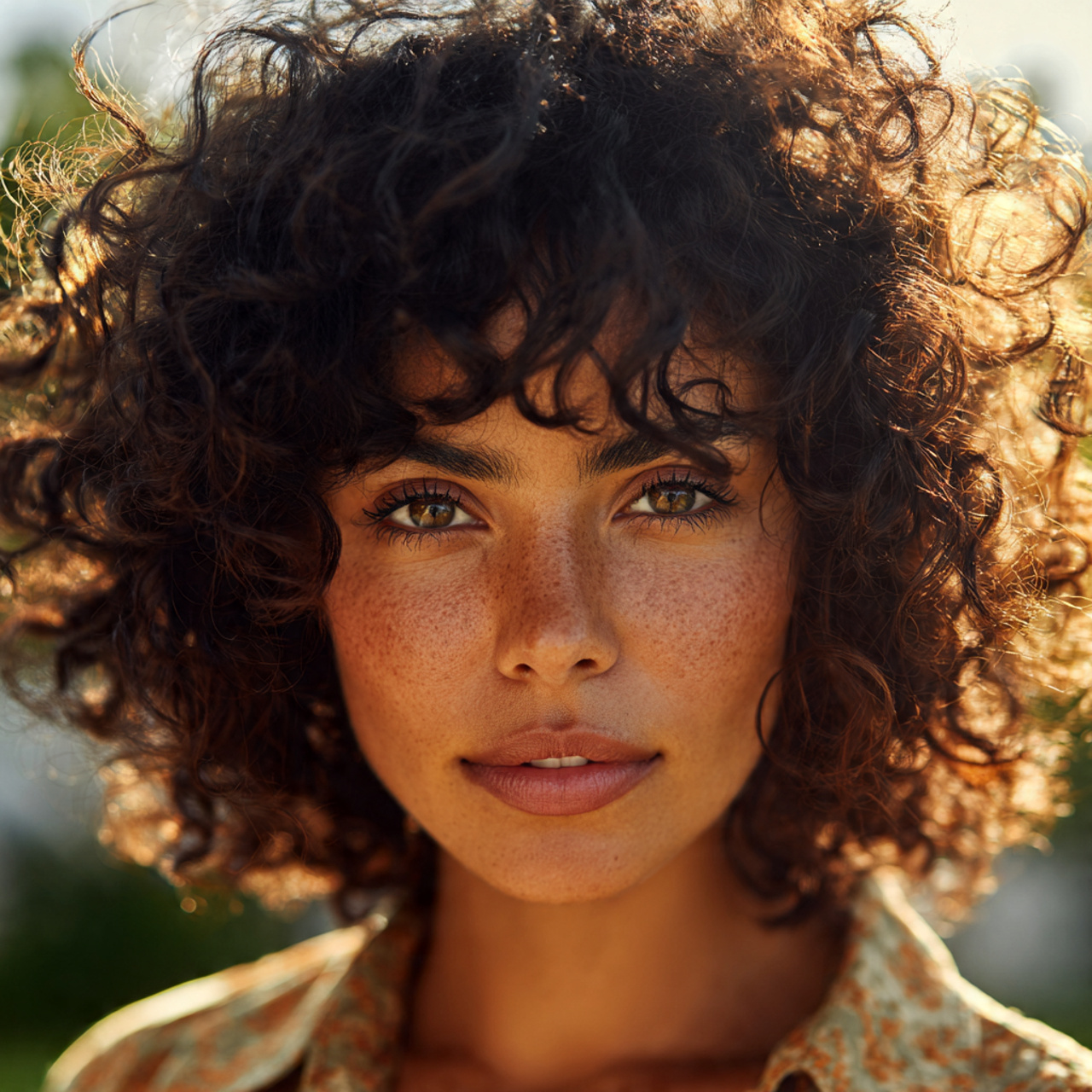 a highly realistic portrait of a woman 3