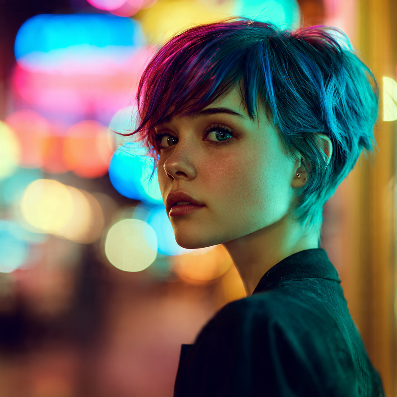 a hyper realistic portrait of a real woman 1