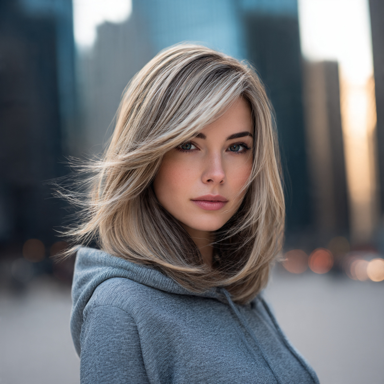 a lifelike image of a woman with 1