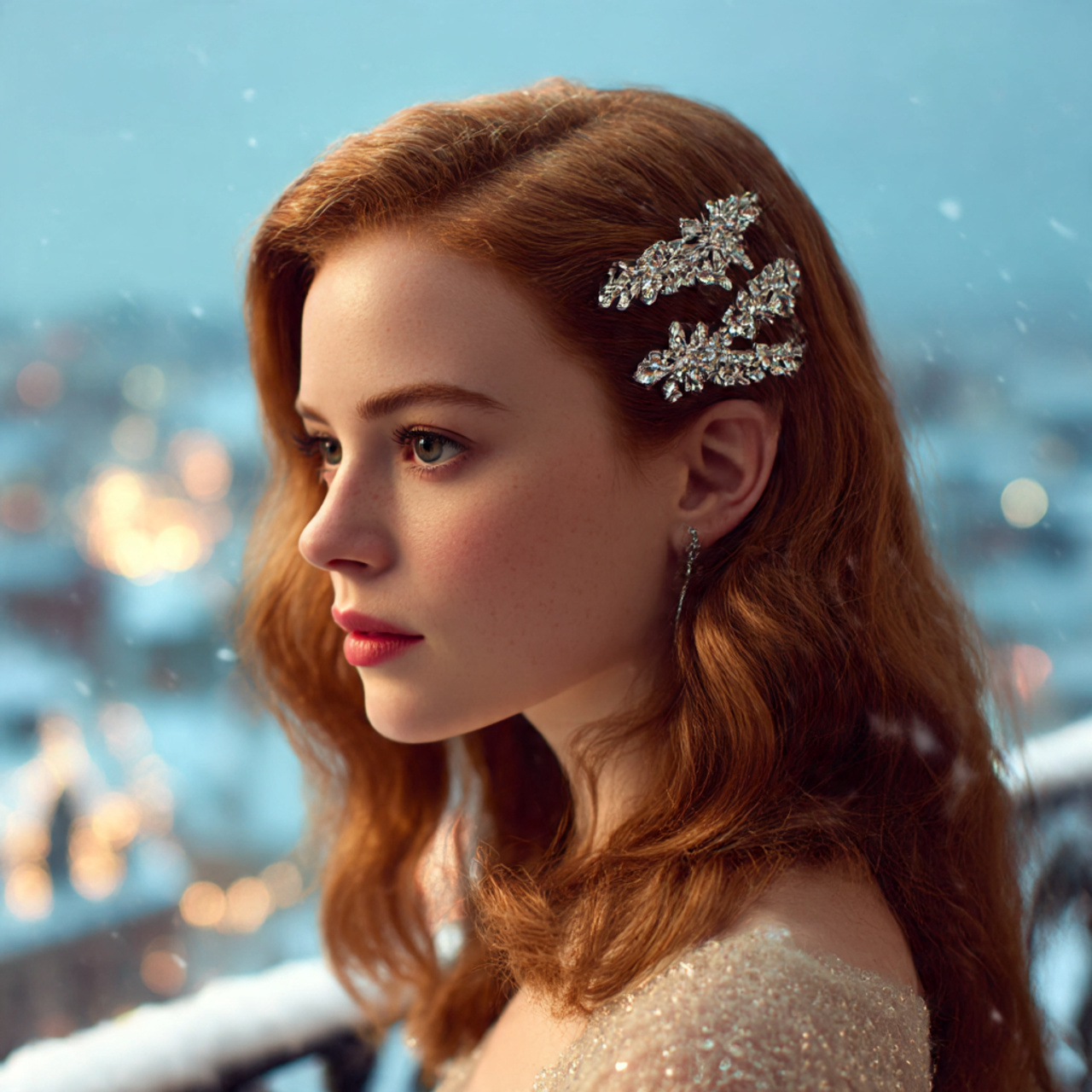 Gorgeous 25 Christmas Hairstyles Ideas for Every Holiday Event 15 a lifelike image of a woman with