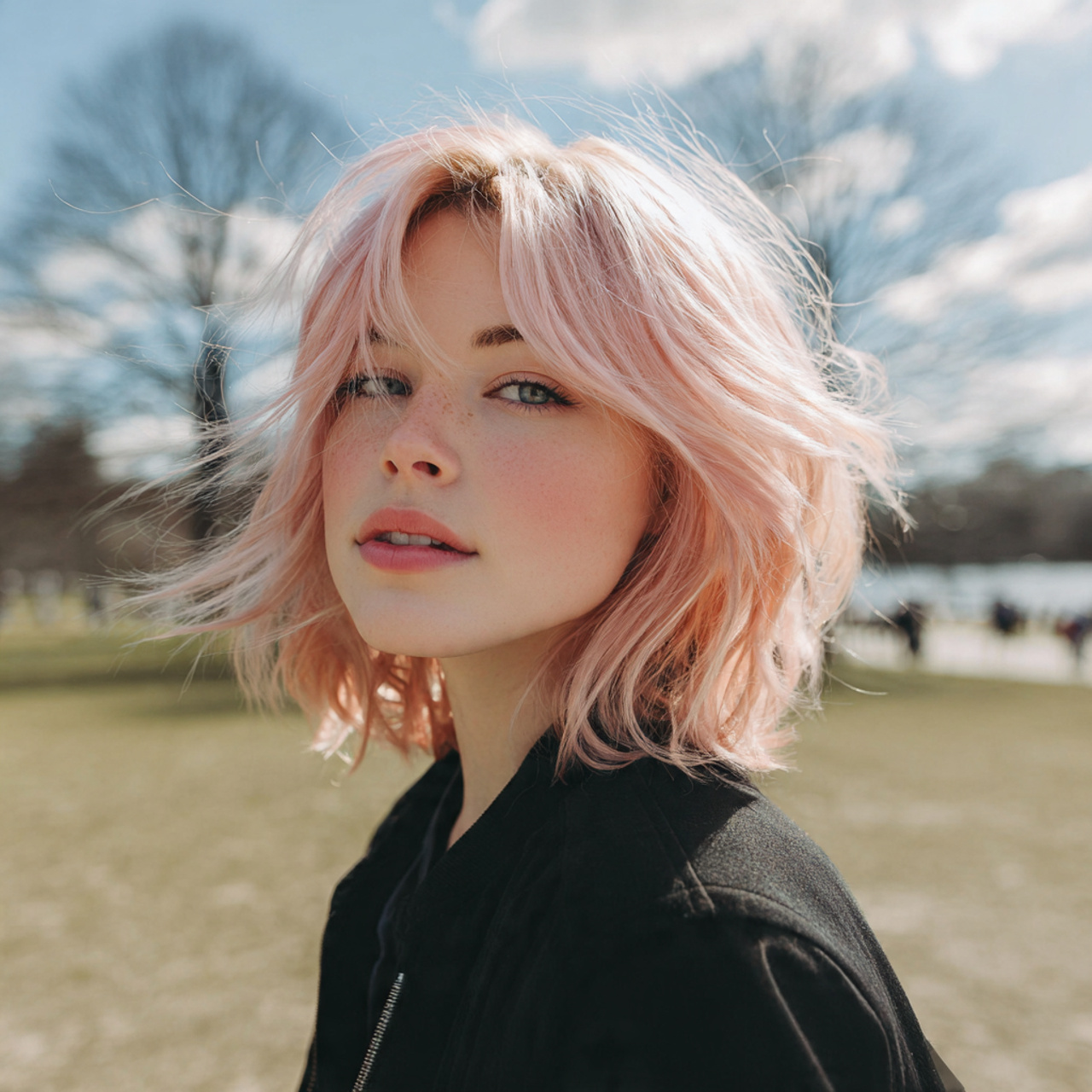 a lifestyle photo of a woman with