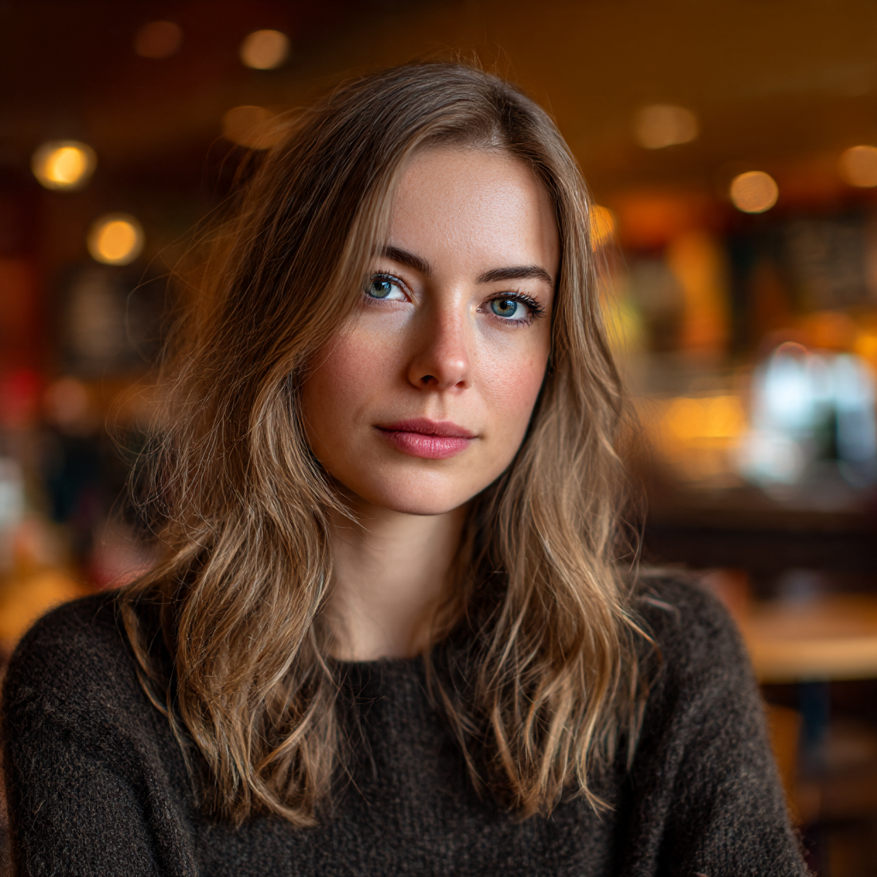 a lifestyle portrait of a woman with