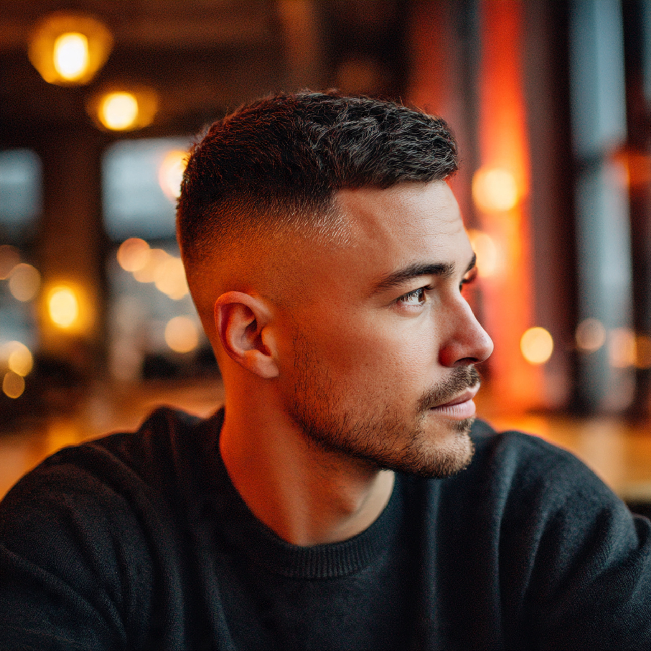 27 Best Medium Hairstyles for Men: Pro Cuts & Styling 10 a man with a medium length top and