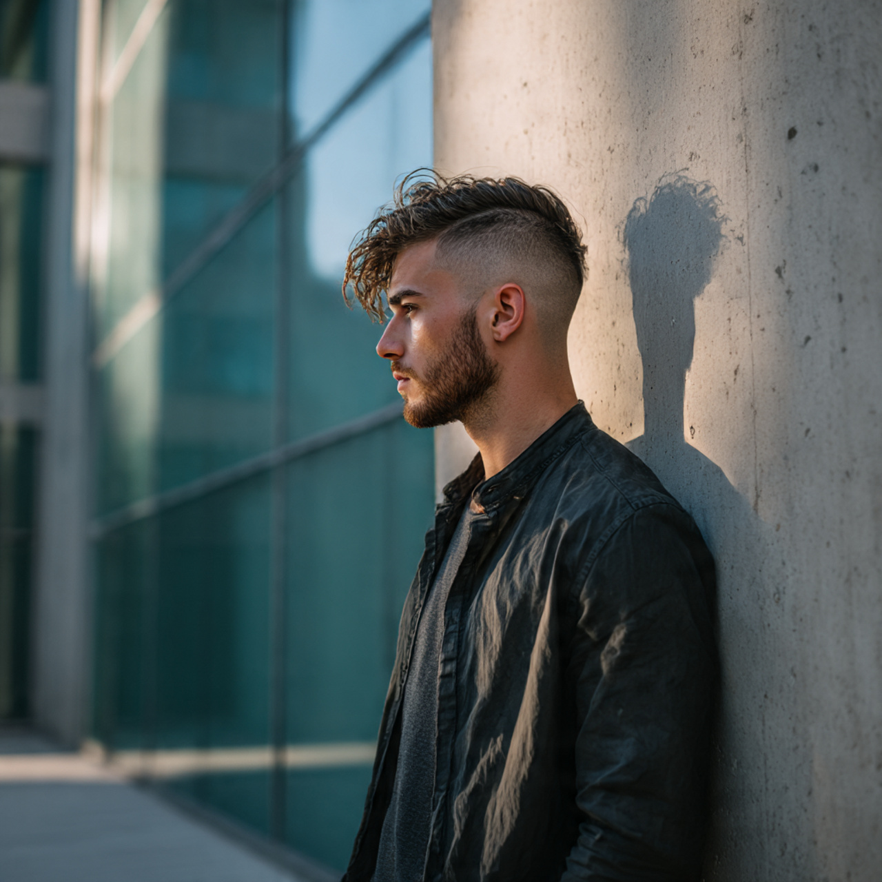 27 Best Medium Hairstyles for Men: Pro Cuts & Styling 8 a man with a medium length top undercut