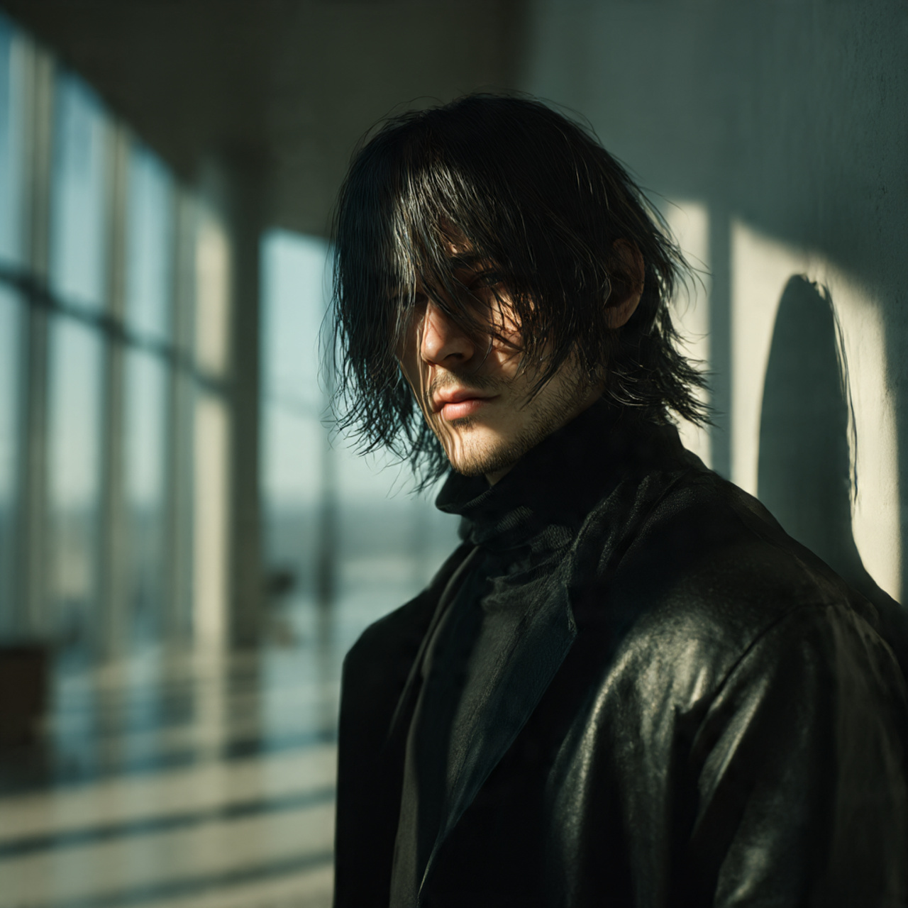 Master the Flow: 27 Long Haircuts for Men Ideas & Tips 10 a man with thick long hair and