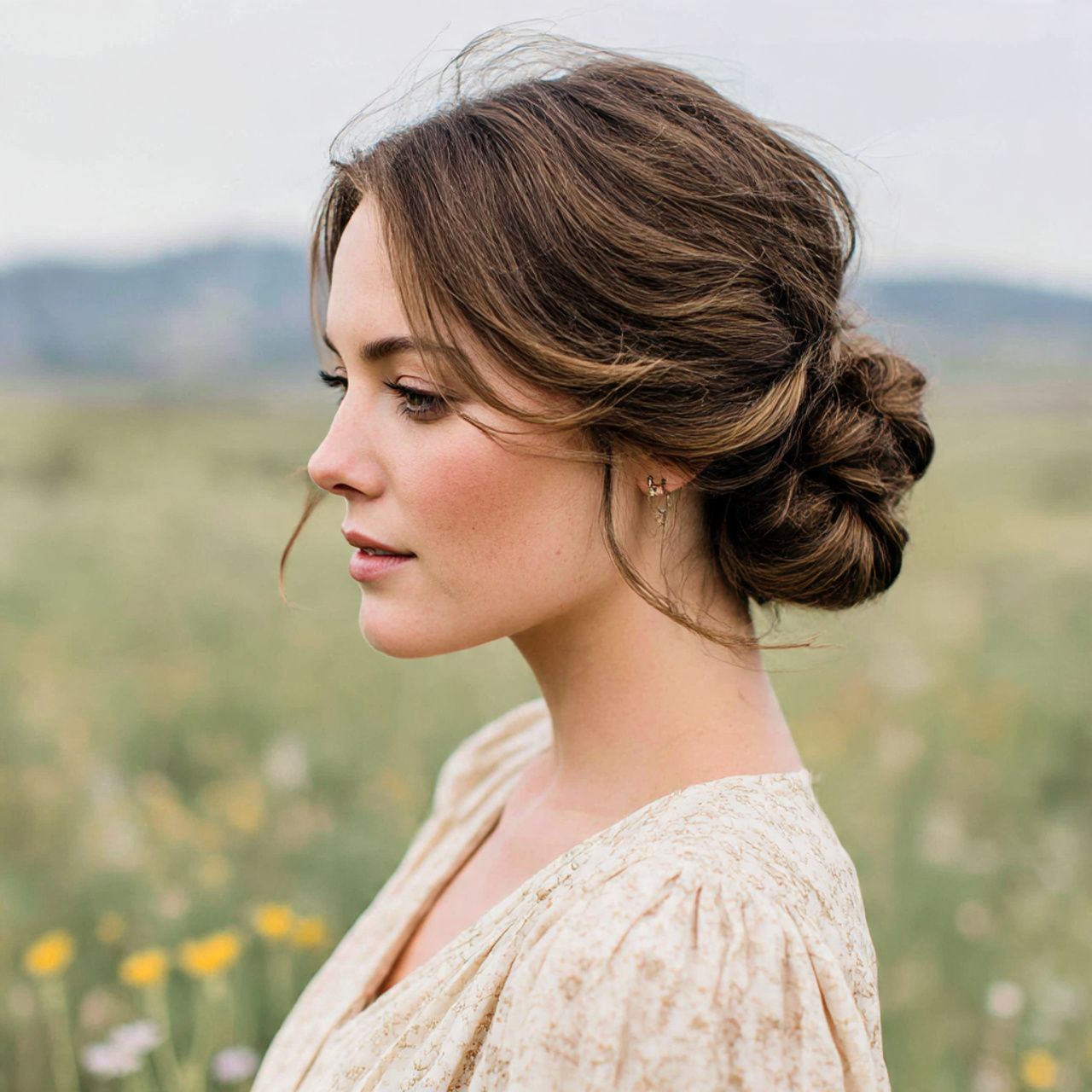 27 Modern Cowgirl Hairstyles Ideas for an Inspiring Western Vibe 18 a medium shot of a woman with a