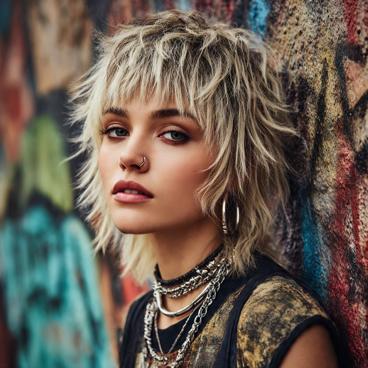 Blonde Wolf Cut with Bangs: 15 Stunning Hair Ideas You Need to Try 5
