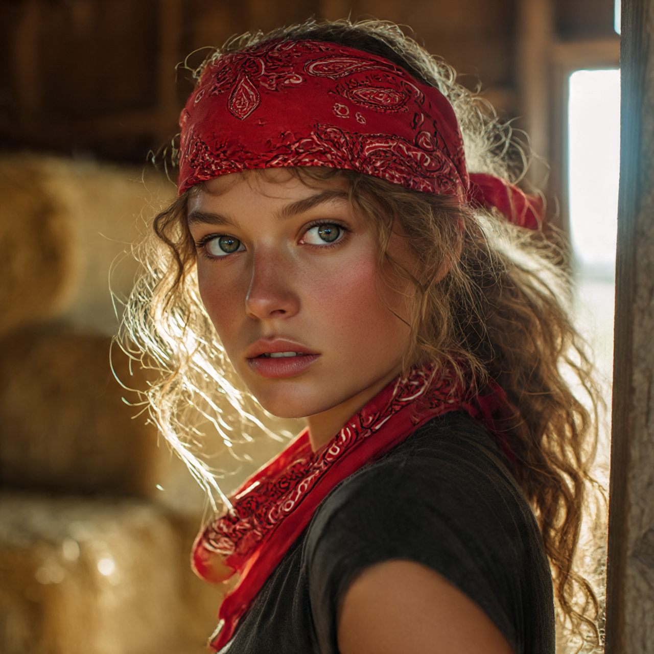 27 Modern Cowgirl Hairstyles Ideas for an Inspiring Western Vibe 2 a natural close up of a cowgirl with