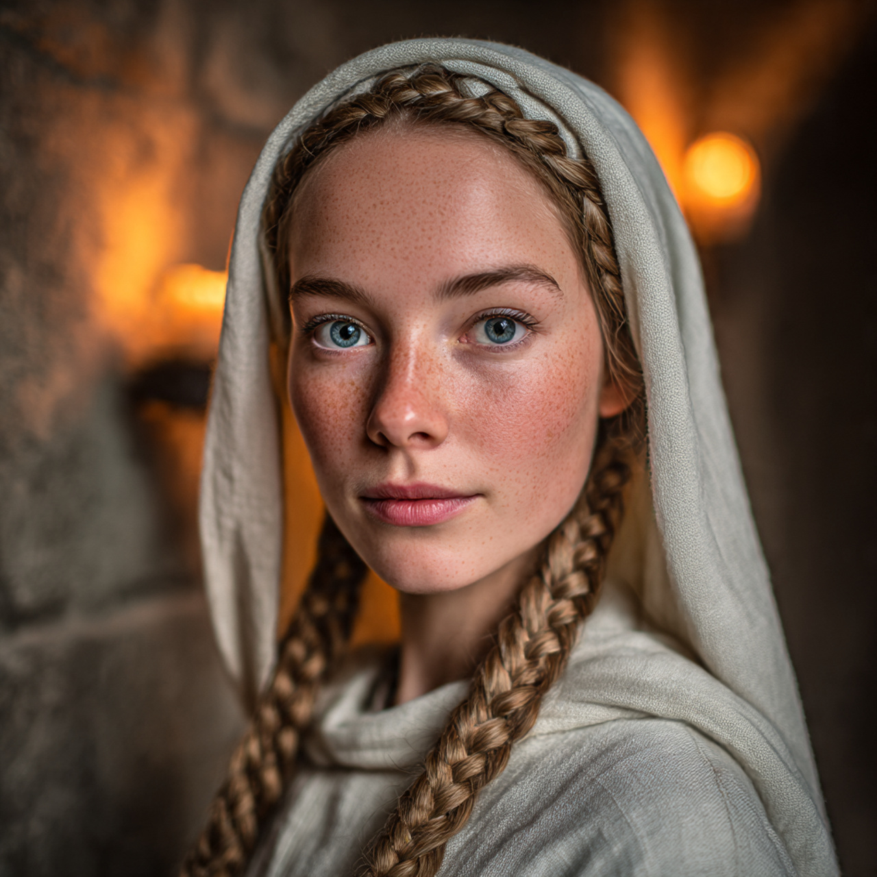 27 Perfect Medieval Princesses Hairstyles Ideas for Elegant Styling 16 a natural looking medieval princess wearing a finely