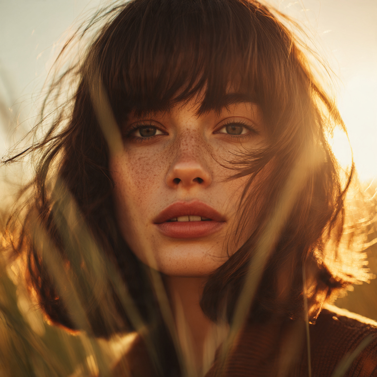 20 Shaggy Lob Ideas for a Fresh, Modern Look 1 a natural portrait of a stylish young