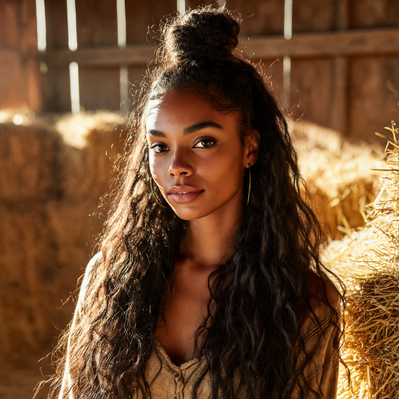 27 Modern Cowgirl Hairstyles Ideas for an Inspiring Western Vibe 9 a natural portrait of an african american