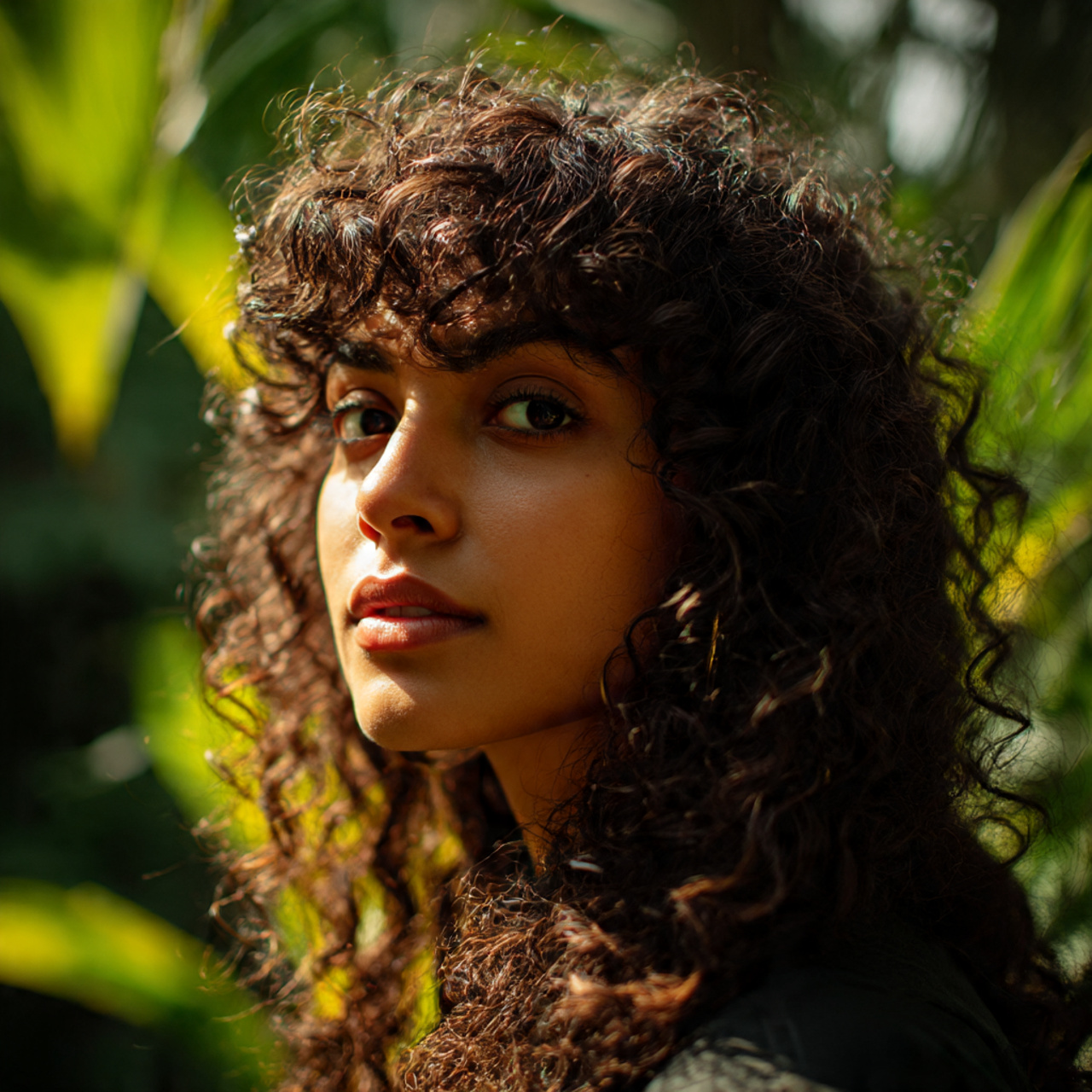 a natural realistic image of a woman