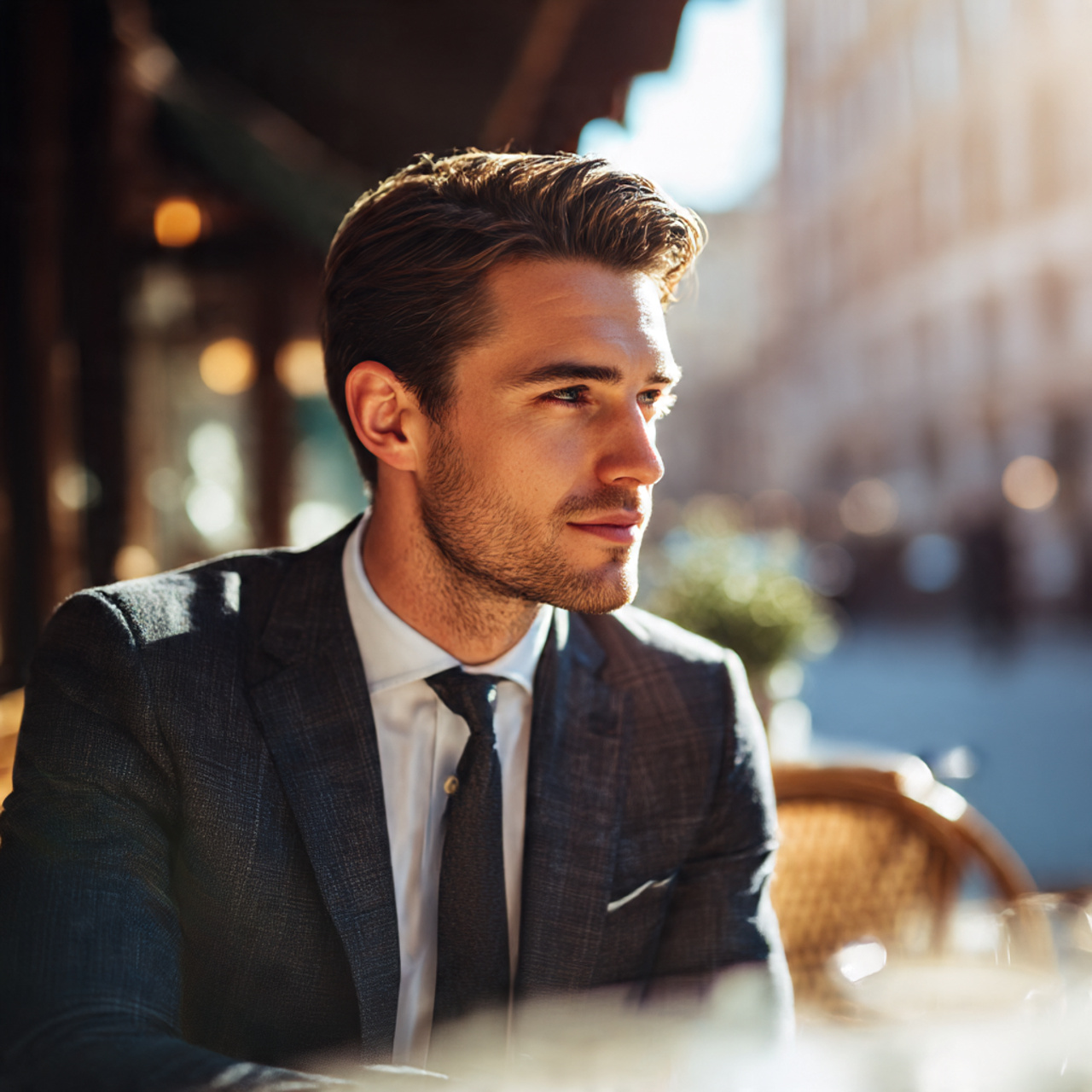 27 Best Medium Hairstyles for Men: Pro Cuts & Styling 27 a professional man with ivy league medium