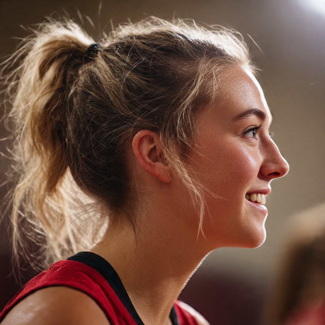 a real candid sports moment featuring a