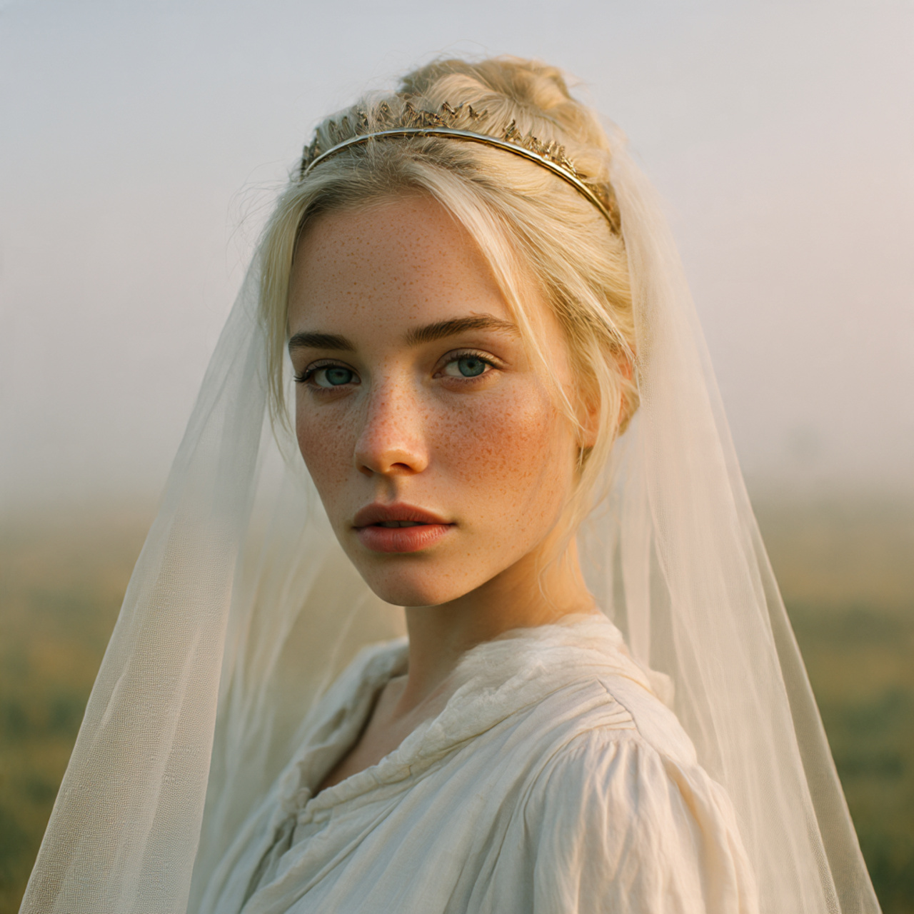 27 Perfect Medieval Princesses Hairstyles Ideas for Elegant Styling 23 a real human woman with soft blonde 1