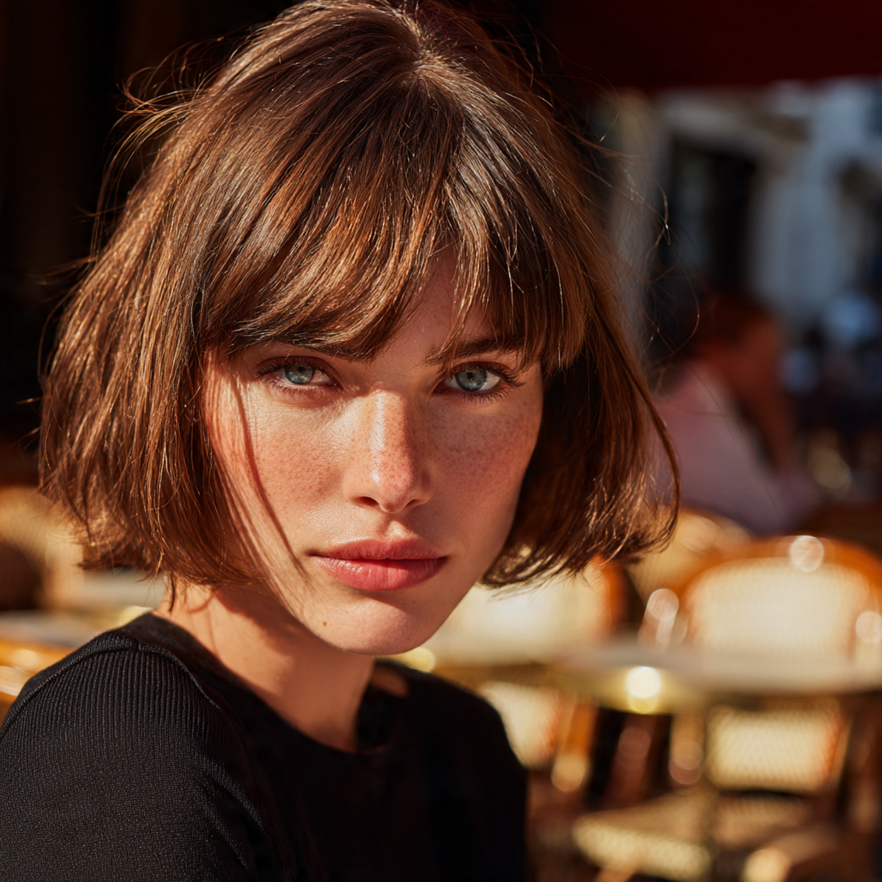 a real woman with a classic french