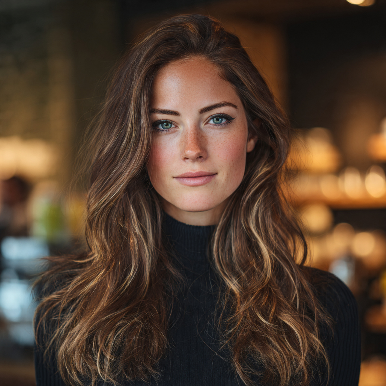 a realistic 8k portrait of a woman