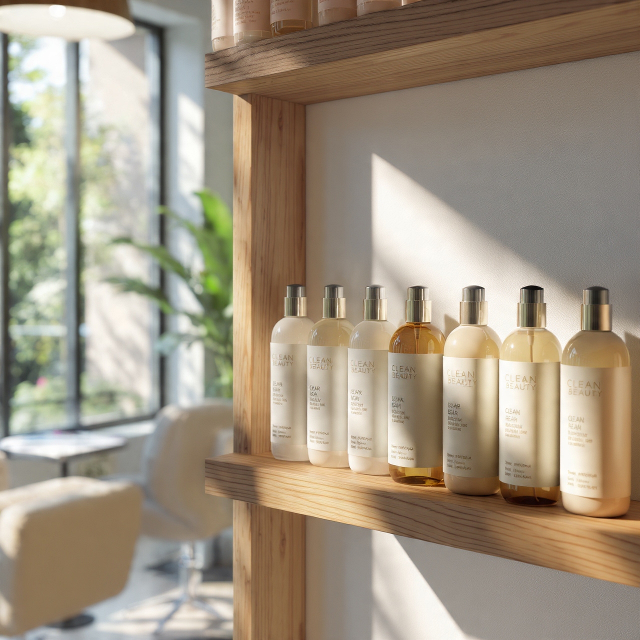 a realistic close up of a modern hair