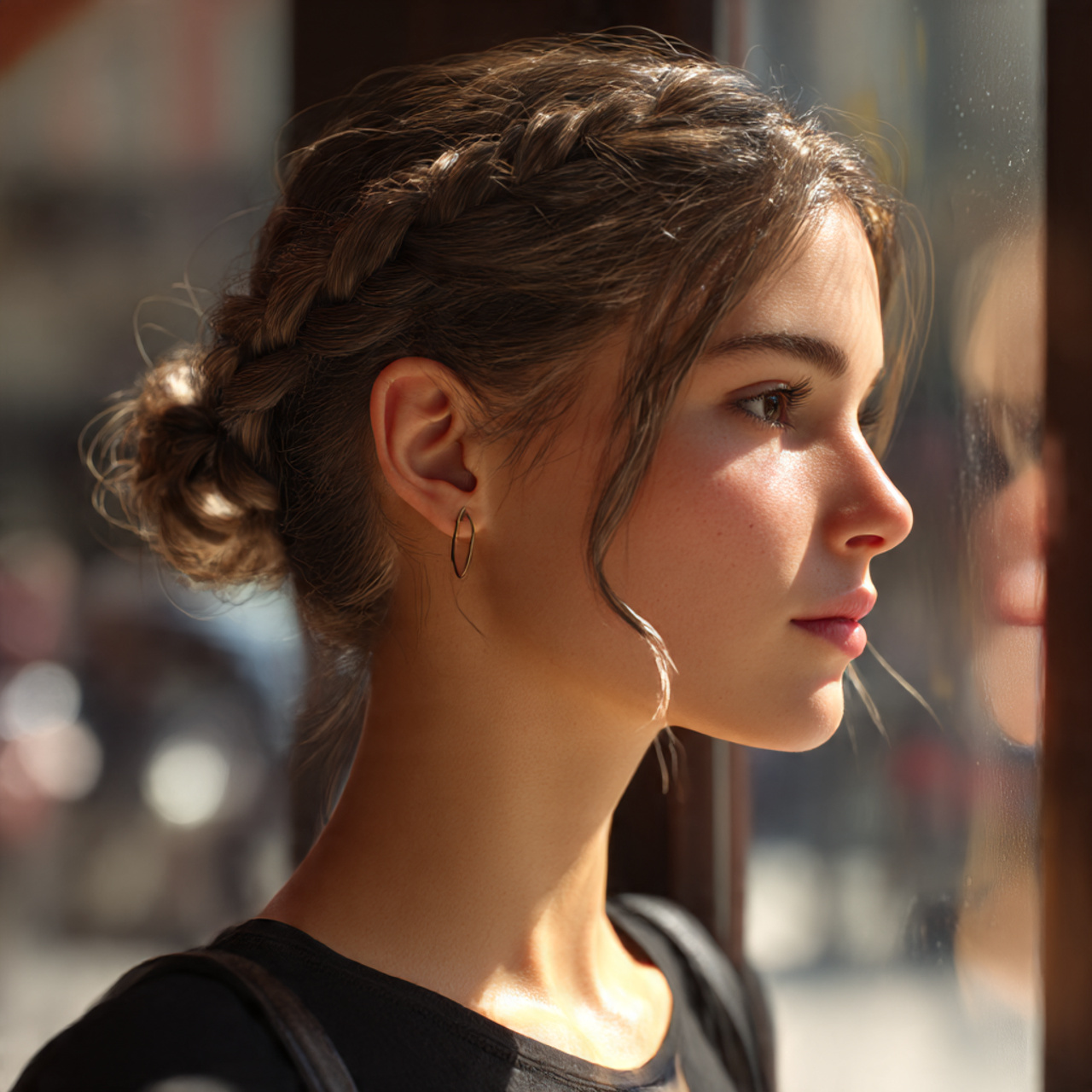 20 Stunning Hairstyles for Greasy Hair Ideas That Keep You Looking Fresh 17 a realistic close up of a woman with 4