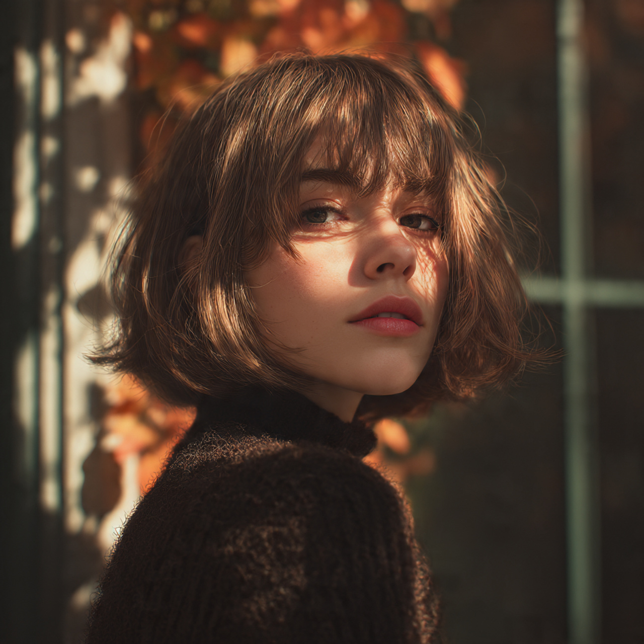 a realistic image of a woman with 2