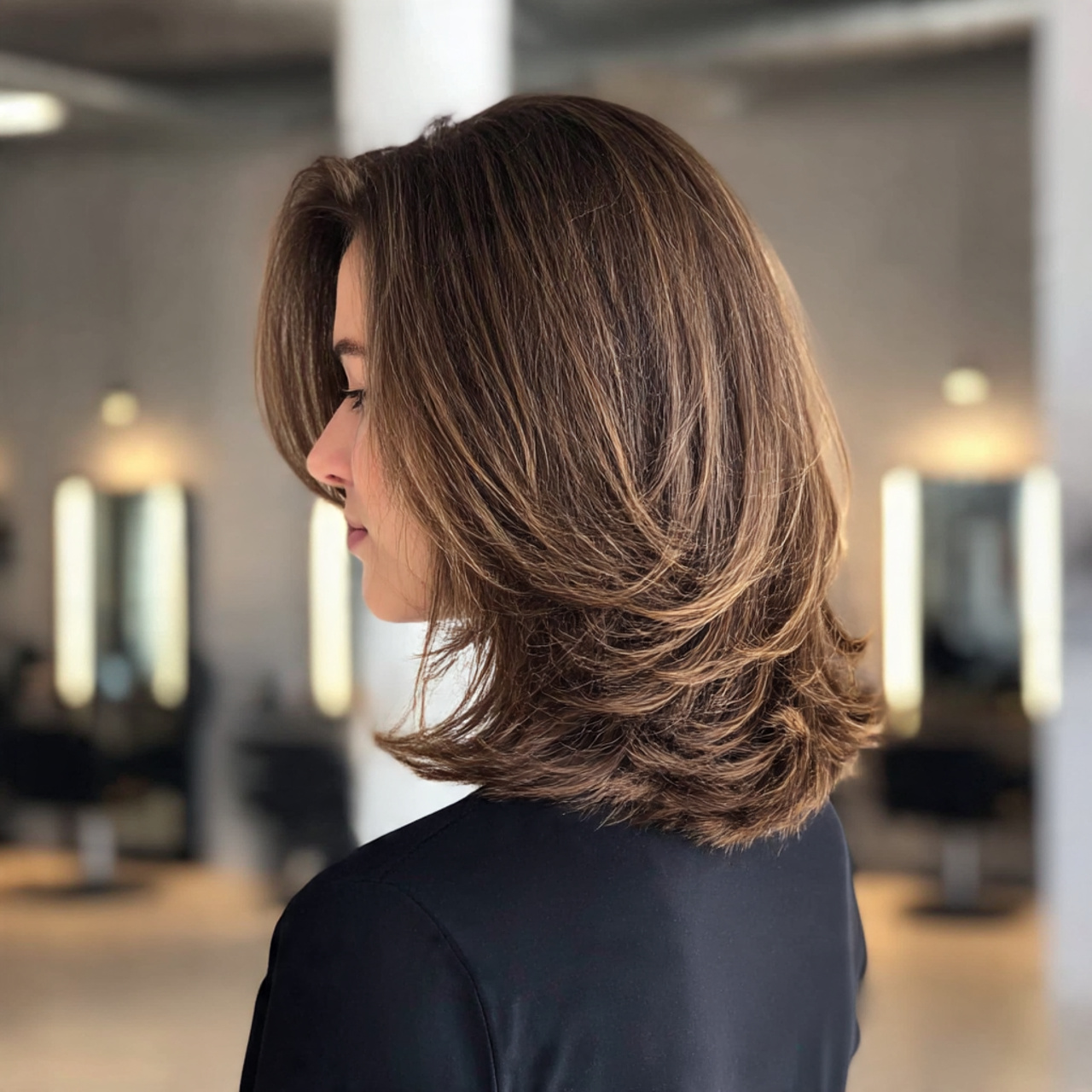 a realistic image of a woman with 4