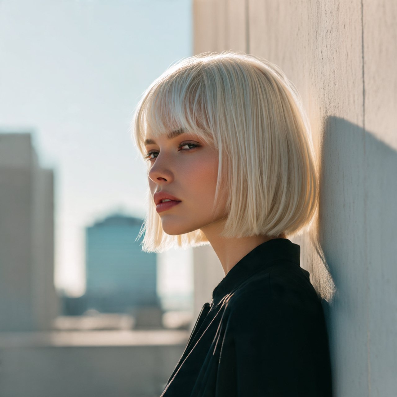 a realistic image of a woman with 6