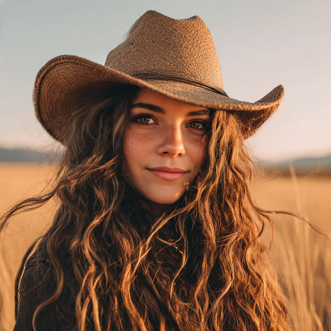 a realistic mid shot of a confident woman 2