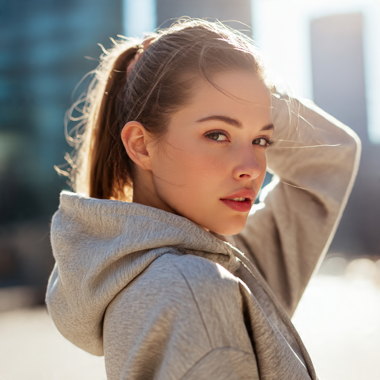 a realistic portrait of a stylish woman 3