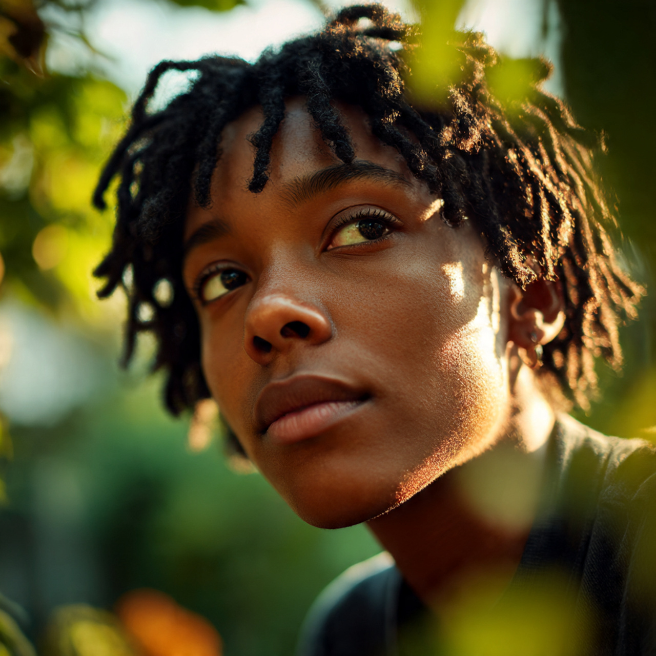 20 Trending Loc Styles Short Hair Ideas You’ll Love 11 a realistic portrait of a young black 1