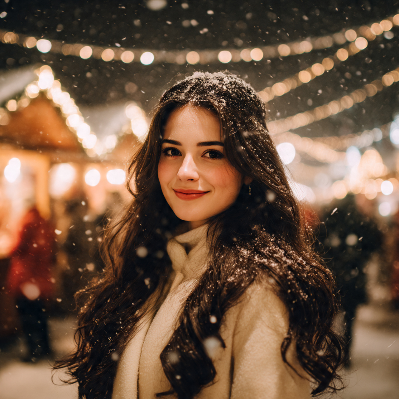 Gorgeous 25 Christmas Hairstyles Ideas for Every Holiday Event 1 a realistic portrait of a young woman 2