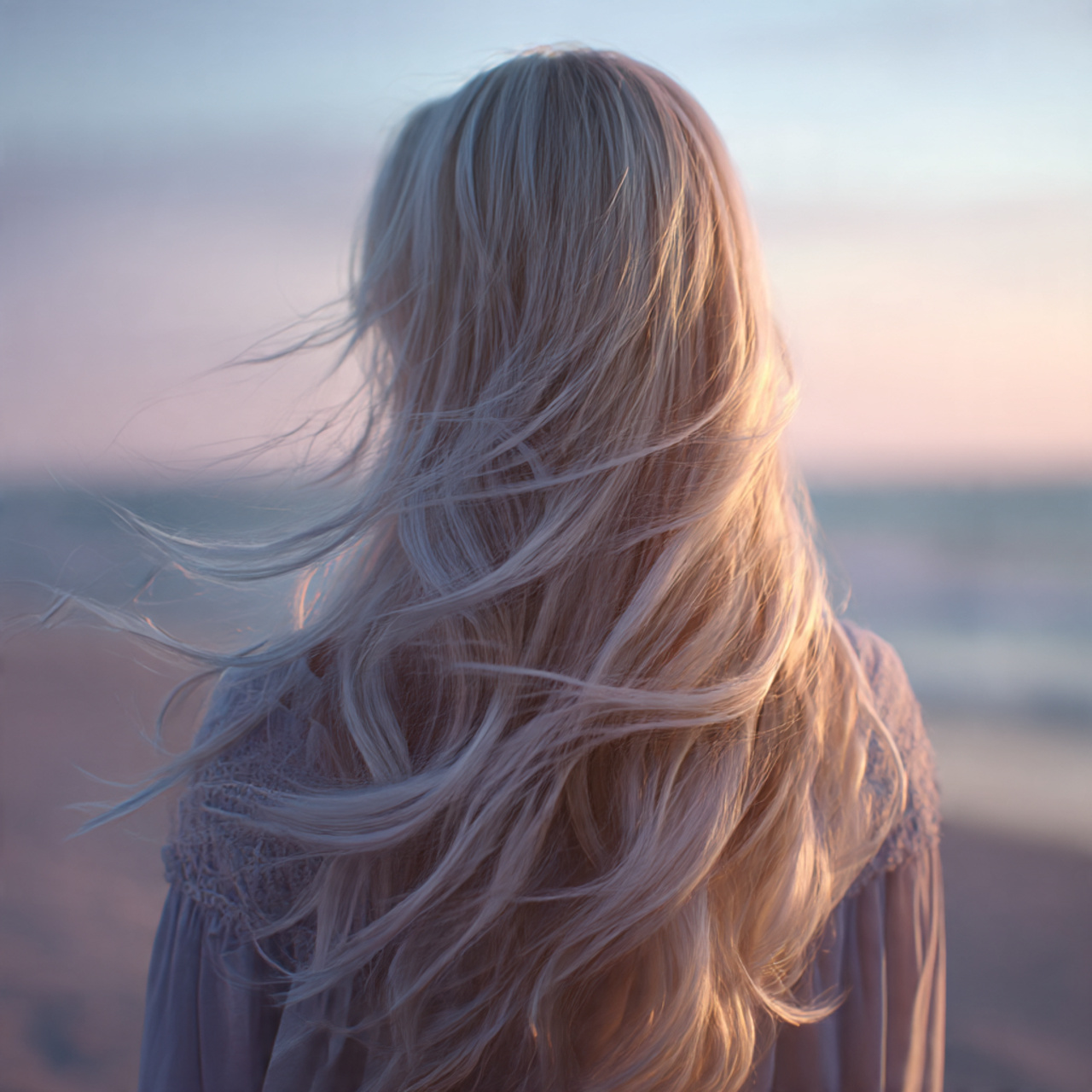 a rear view of a model with