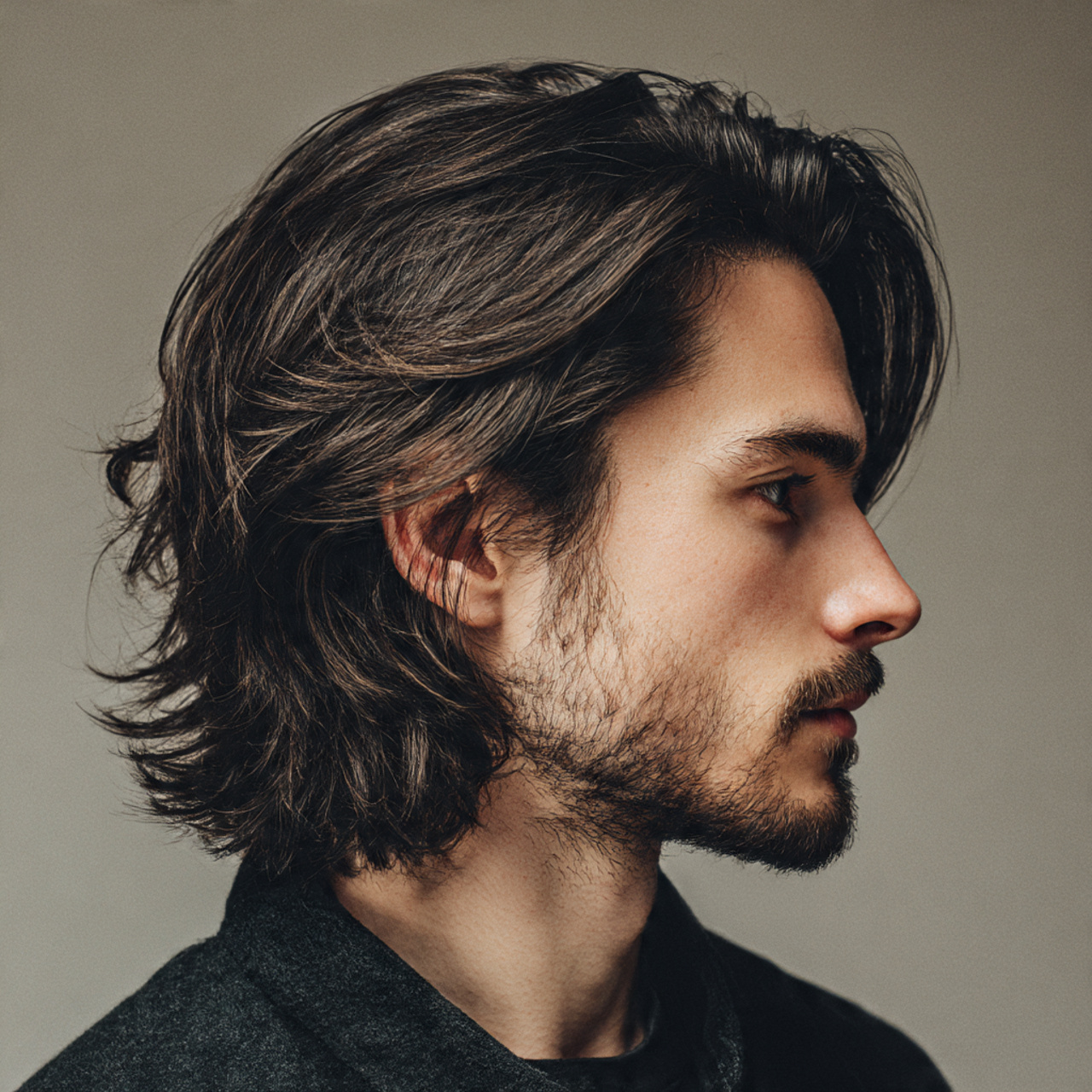 a refined man with a subtle tapered