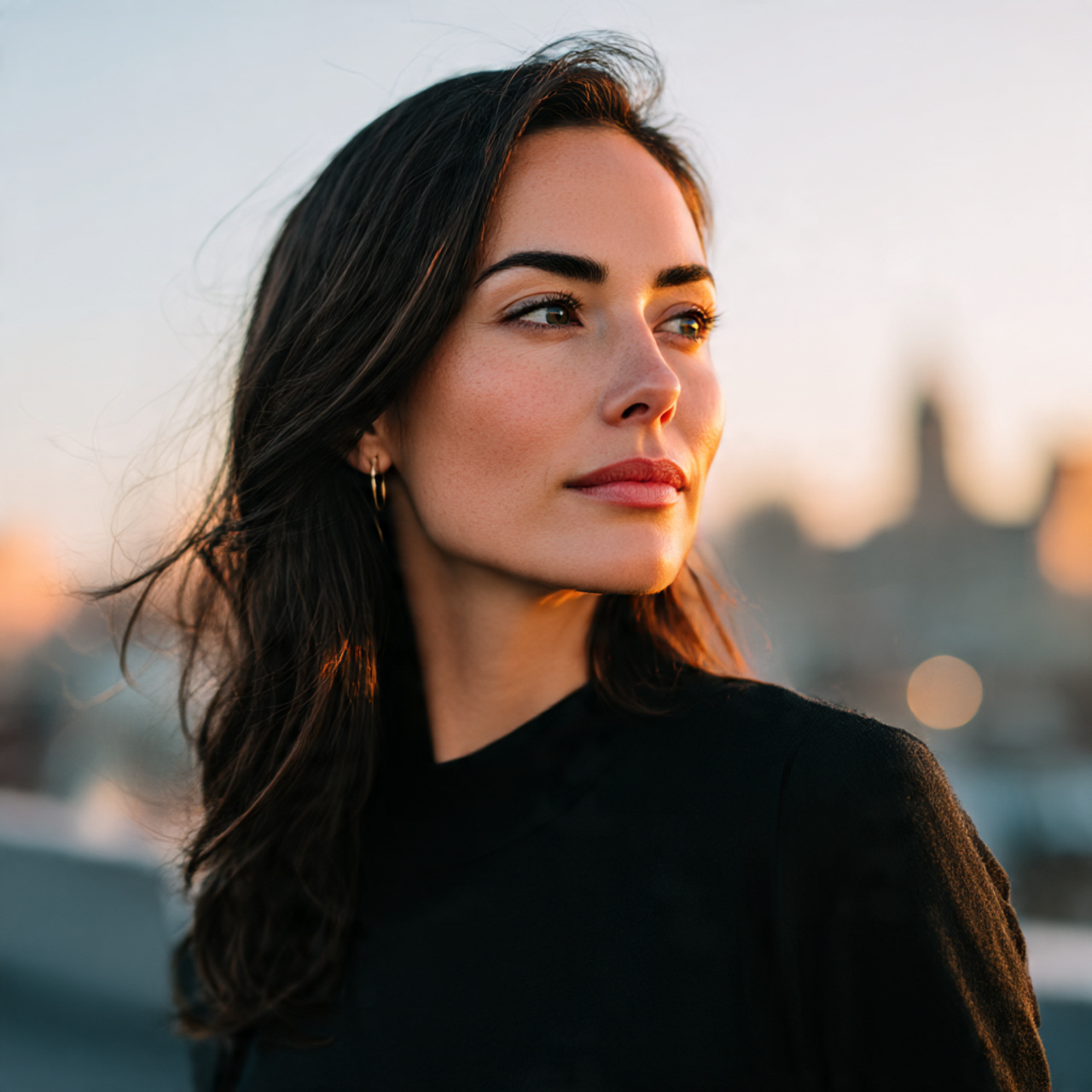 a rich california brunette dark chocolate base