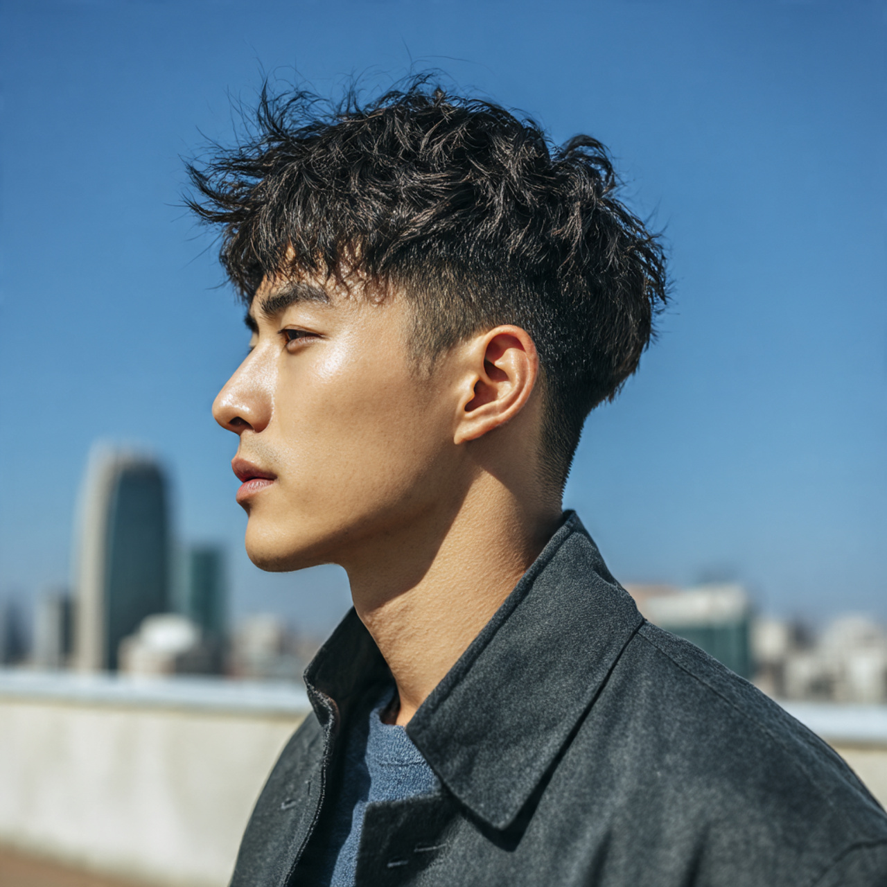 Trendy 30 Korean Hairstyles for Men Ideas to Elevate Your Style 9 a sharp korean man with a short