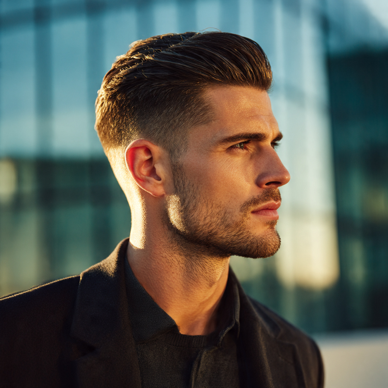 a sharply dressed man in his late