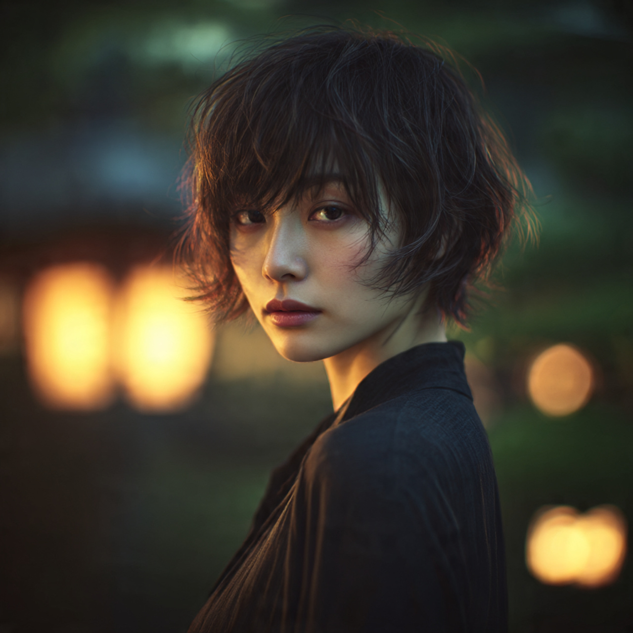 27 Iconic Vkei Haircut Ideas for an Edgy New Look 12 a single portrait of a soft featured east