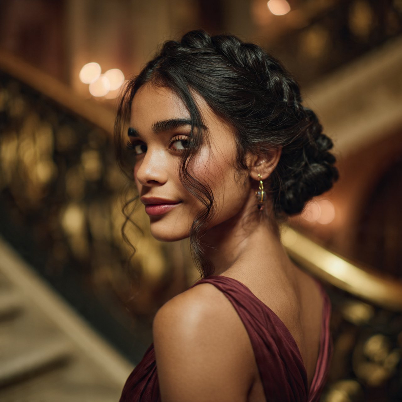20 Trendy Prom Hairstyles to Shine on Your Big Night 18 a single portrait of a young woman 12