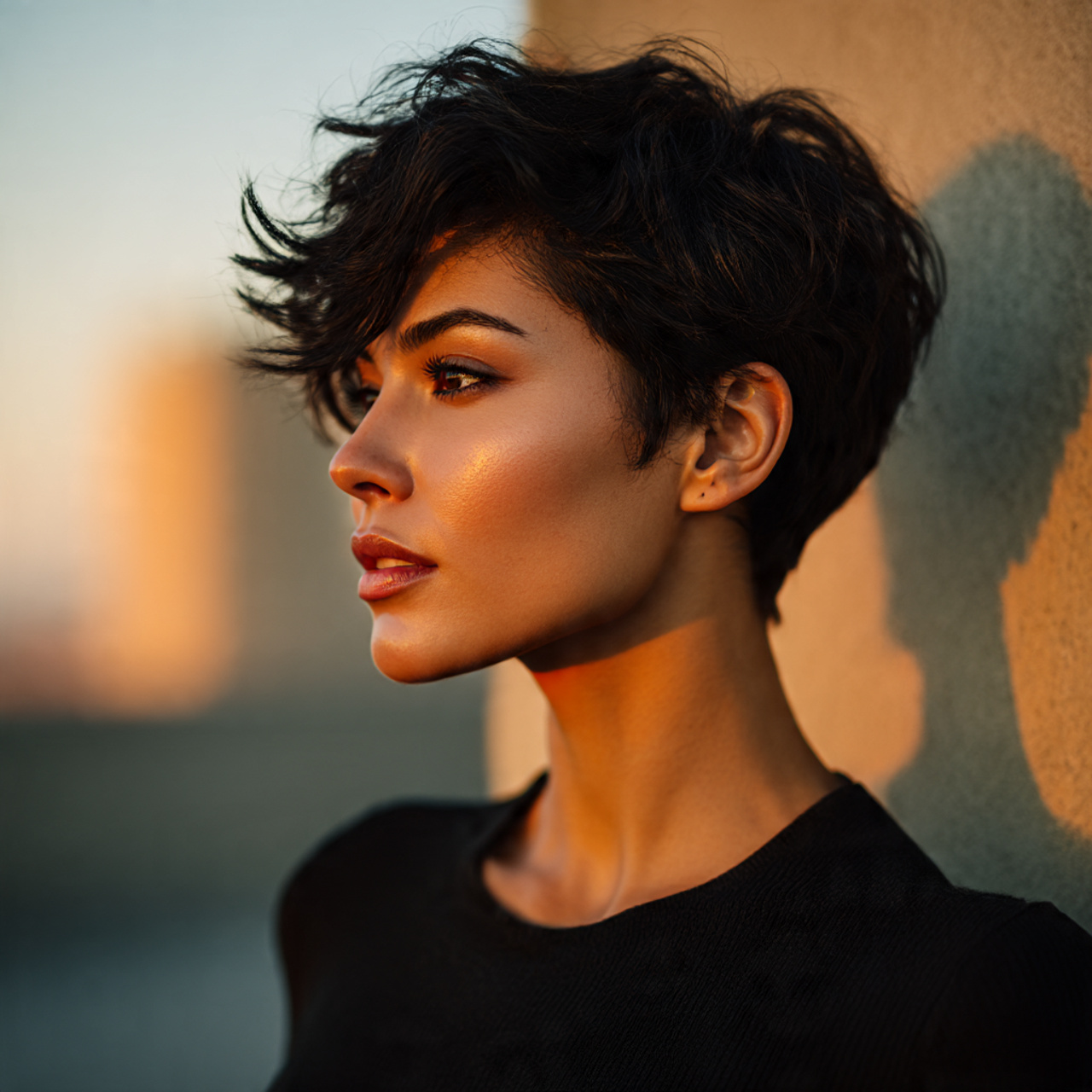 a single realistic portrait of a woman 3